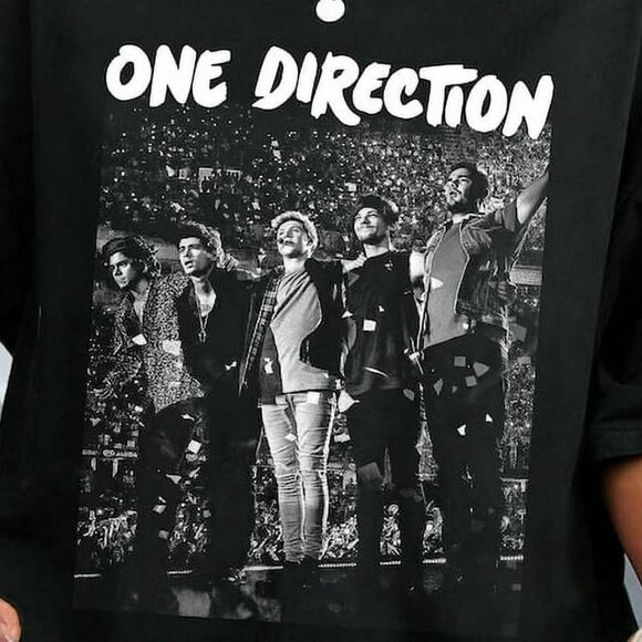One Direction Concert Tour Pop Band 1D Fan Gift Graphic Music TShirt 17 - Picture 2 of 5